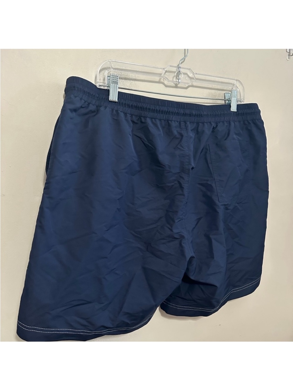 $800 Brunello Cucinelli Navy Swim Trunks Shorts XXL Blue Luxury Italy - Picture 14 of 15
